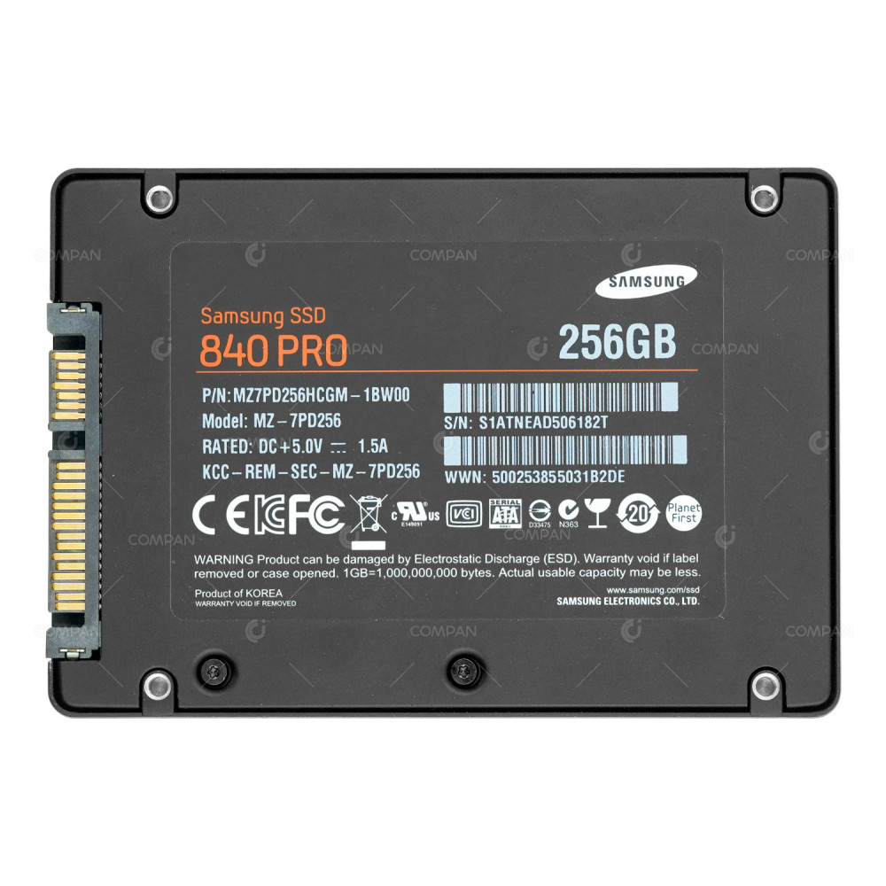 MZ-7PD256 SAMSUNG  840 PRO 256GB SATA 6G 2,5" SFF SSD 7PD256, MZ7PD256HCGM-1BW00